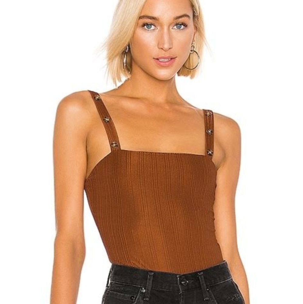 The East Order x REVOLVE bodysuit cocoa XS - Picture 1 of 12